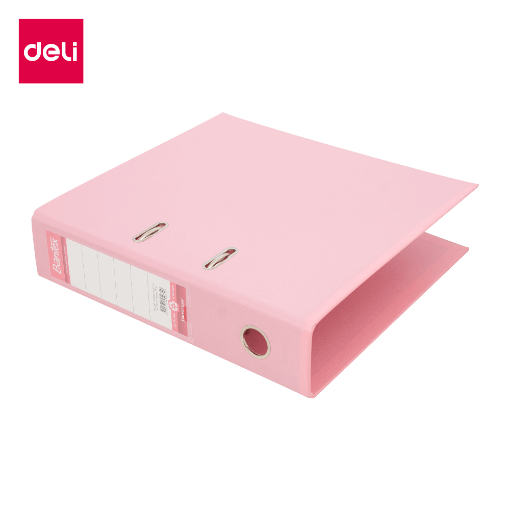 แฟ้มสันกว้าง BANTEX 145074-PK-01 สีชมพูอ่อน_9